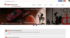 Desktop Screenshot of dagarcikturkiye.com