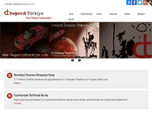 Tablet Screenshot of dagarcikturkiye.com